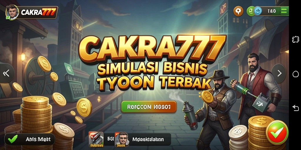 Tampilan gameplay CAKRA777 yang menantang dan penuh strategi.