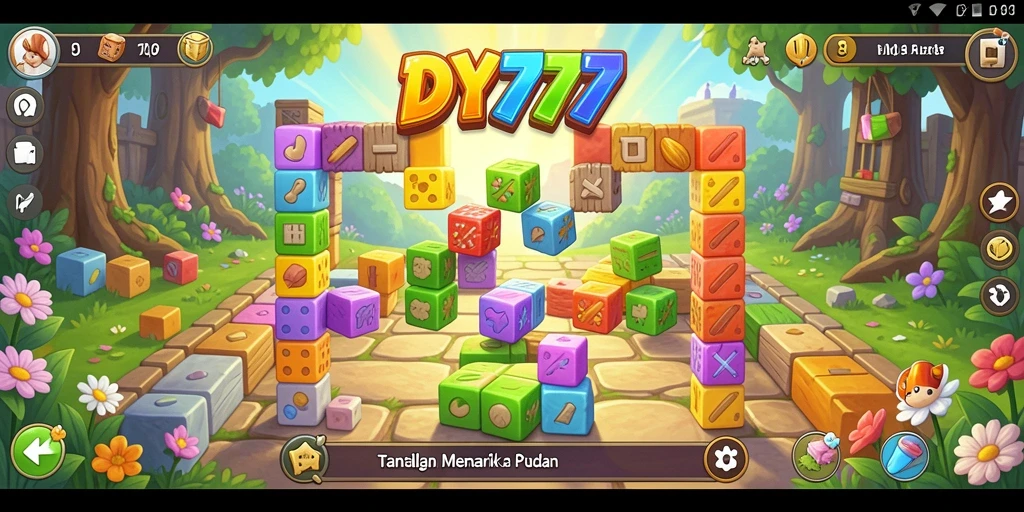 Tampilan gameplay DY777 yang menarik dan menantang.